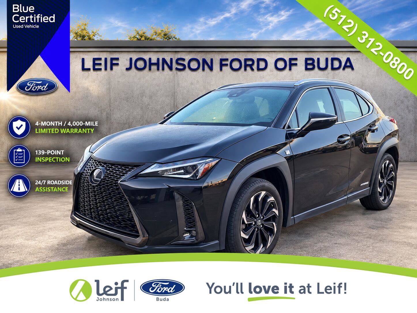Used 2020 Lexus UX 250h F Sport w/ F Sport Premium Package