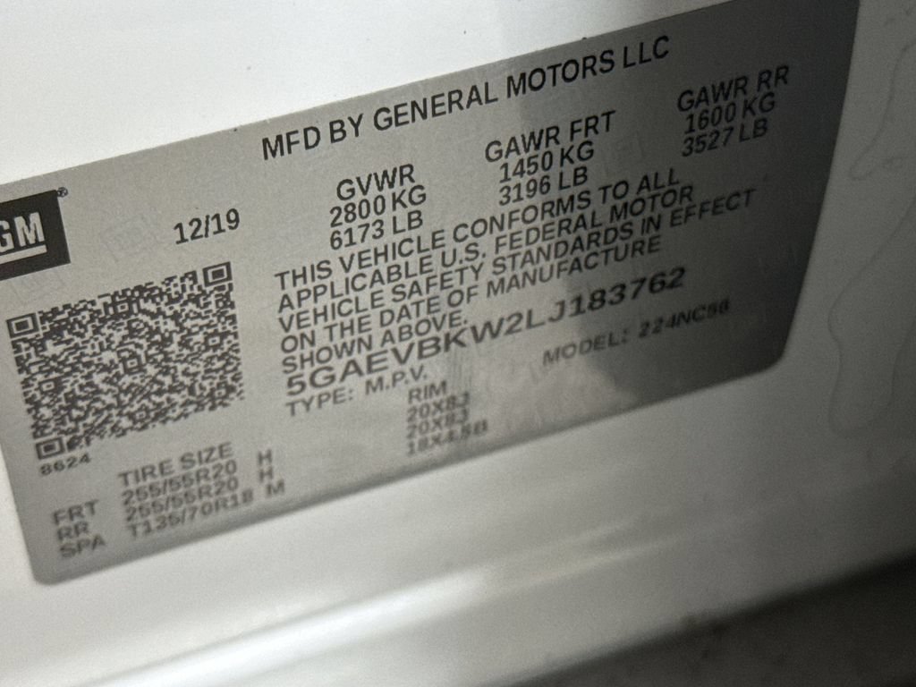 Used 2020 Buick Enclave Premium w/ Sun and Sites Package AWD/4WD image 30