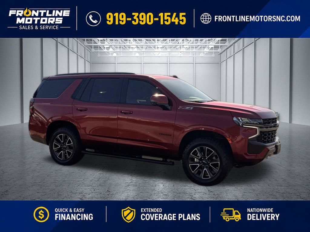 Used 2021 Chevrolet Tahoe Z71 w/ Luxury Package AWD/4WD image 9