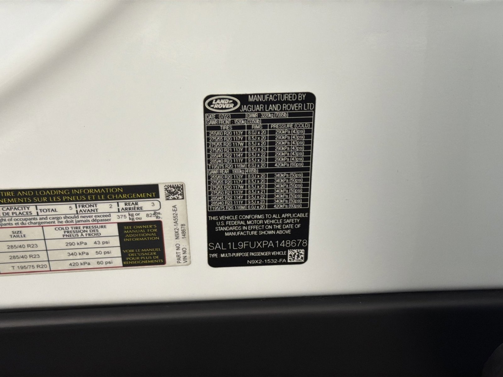 Used 2023 Land Rover Range Rover Sport SE Dynamic image 29