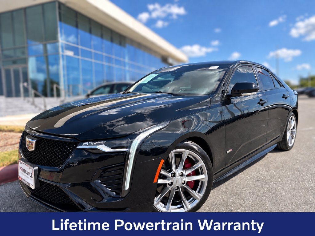 Used 2024 Cadillac CT4 V w/ Navigation Package RWD image 4
