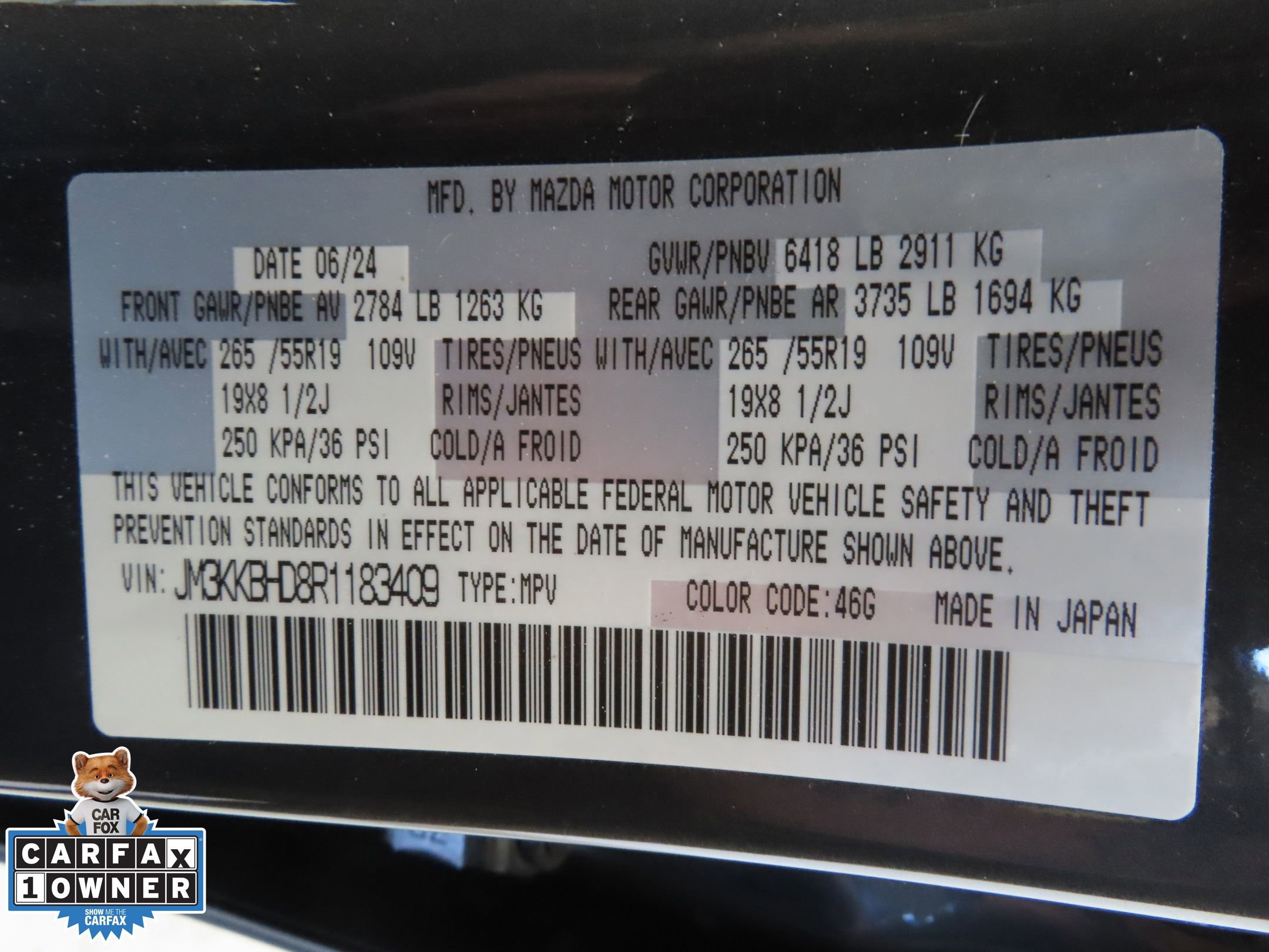 Used 2024 MAZDA CX-90 3.3 Turbo w/ Preferred Package image 30