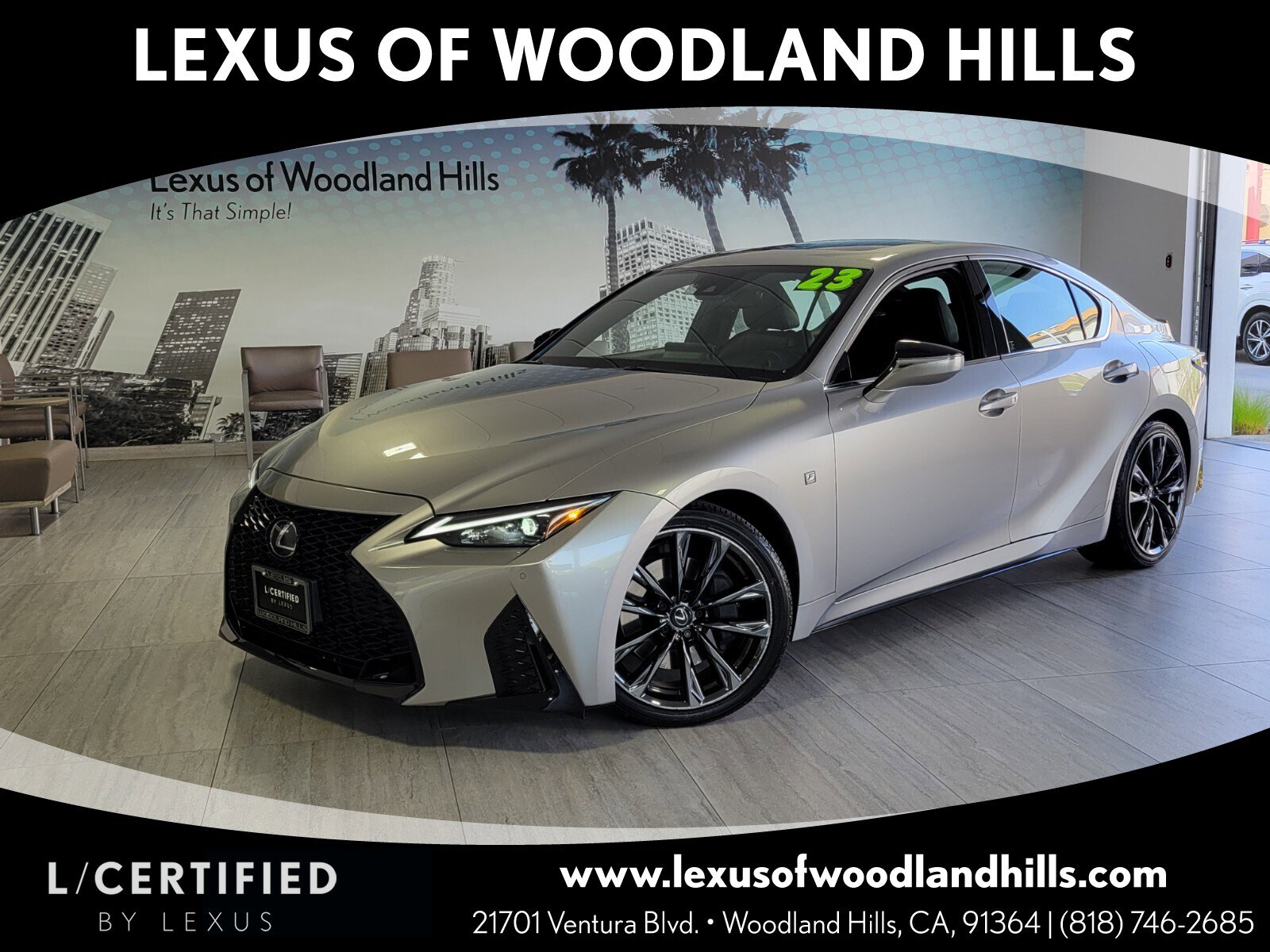 Used 2023 Lexus IS 350 F Sport w/ Accessory Package