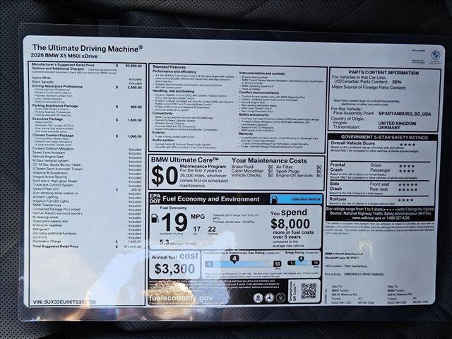 New 2026 BMW X5 M60i image 20