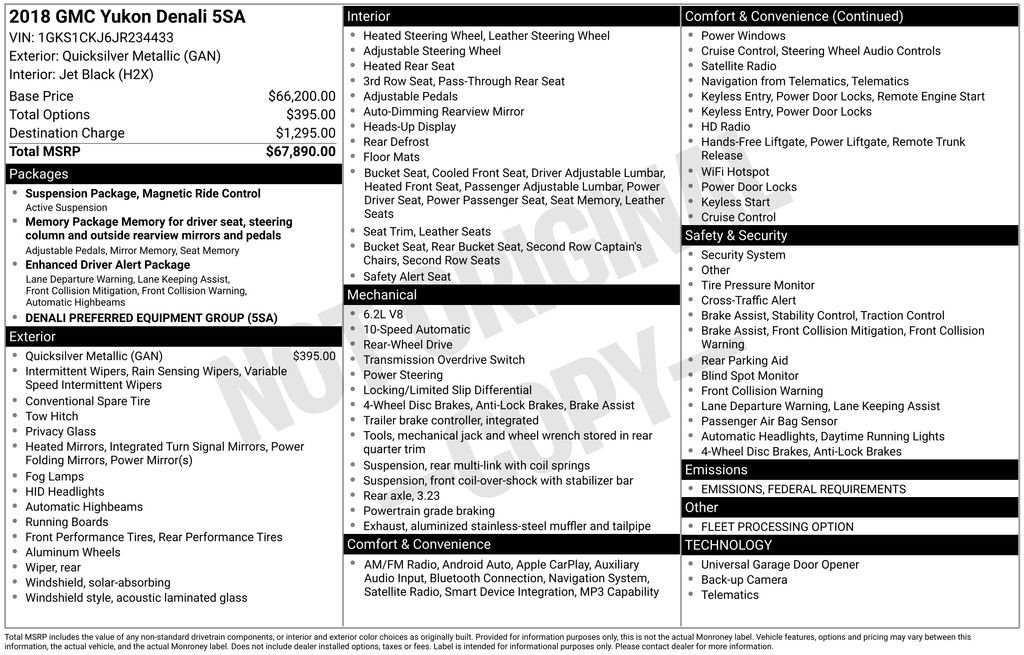 Used 2018 GMC Yukon Denali image 31