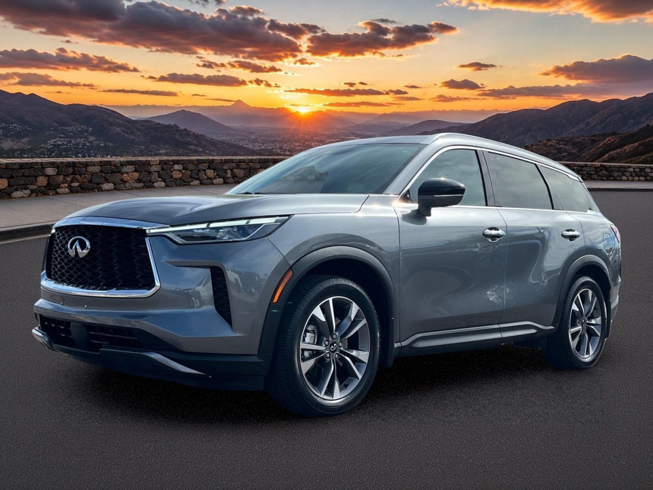 Certified 2022 INFINITI QX60 Luxe w/ Vision Package AWD/4WD image 2