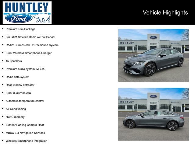 Used 2023 Mercedes-Benz EQE 350+ 4MATIC Sedan image 2