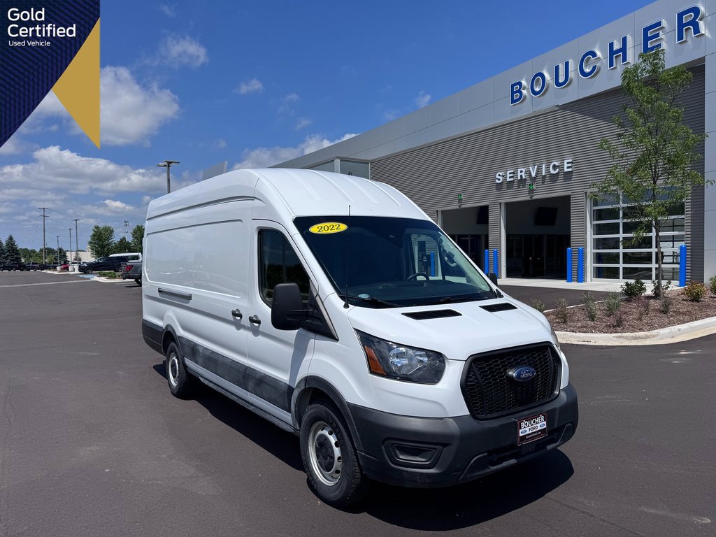 Certified 2022 Ford Transit 250 148 High Roof Extended image 1