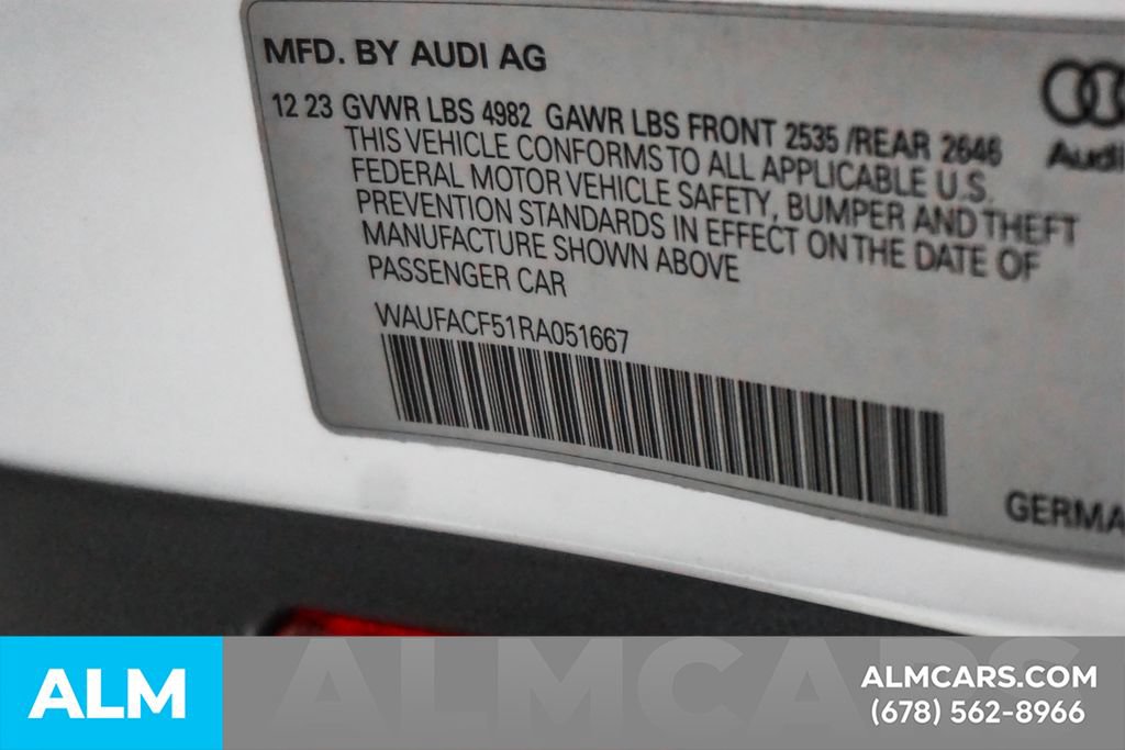 Used 2024 Audi A5 2.0T Premium Plus AWD/4WD image 62