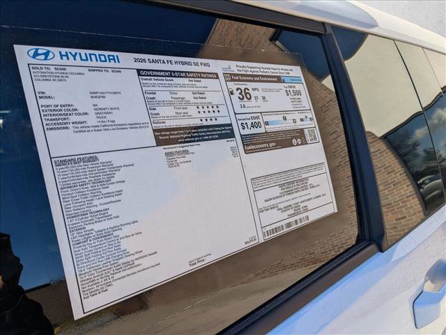 New 2026 Hyundai Santa Fe SE FWD image 23