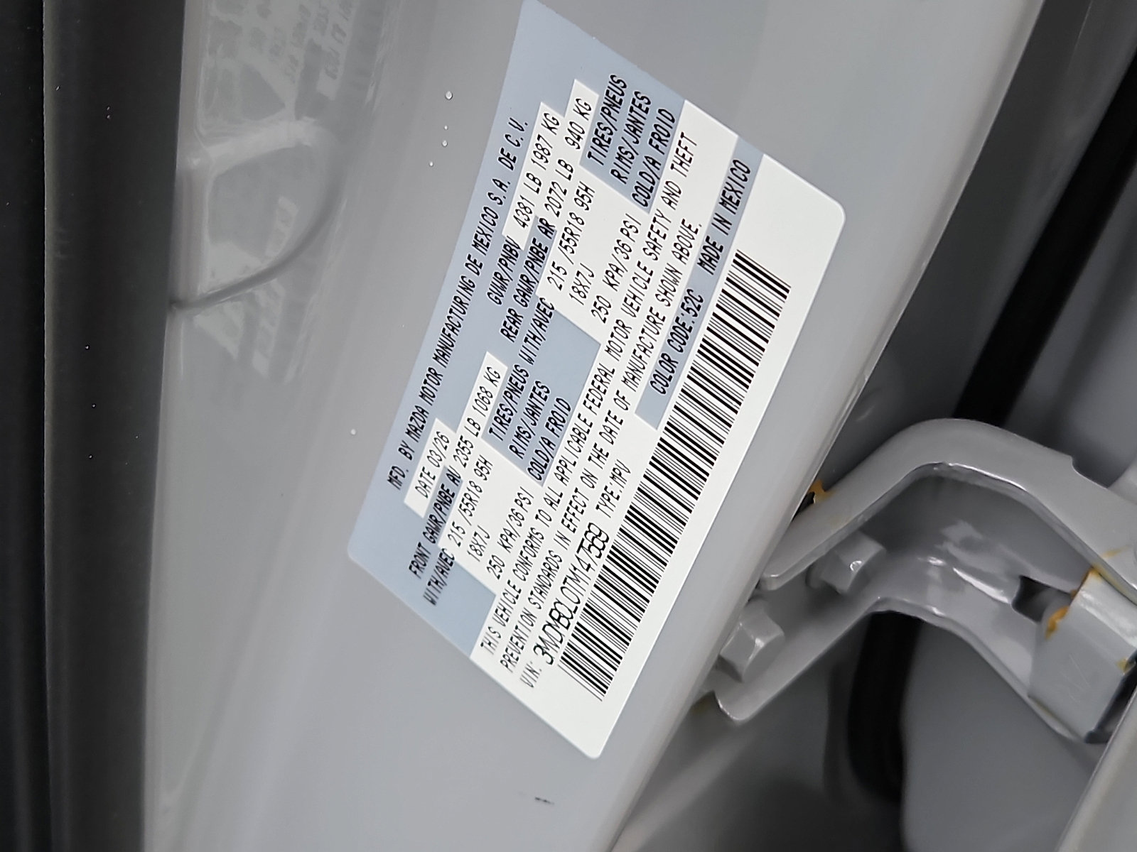 New 2026 MAZDA CX-30 AWD 2.5 S image 20