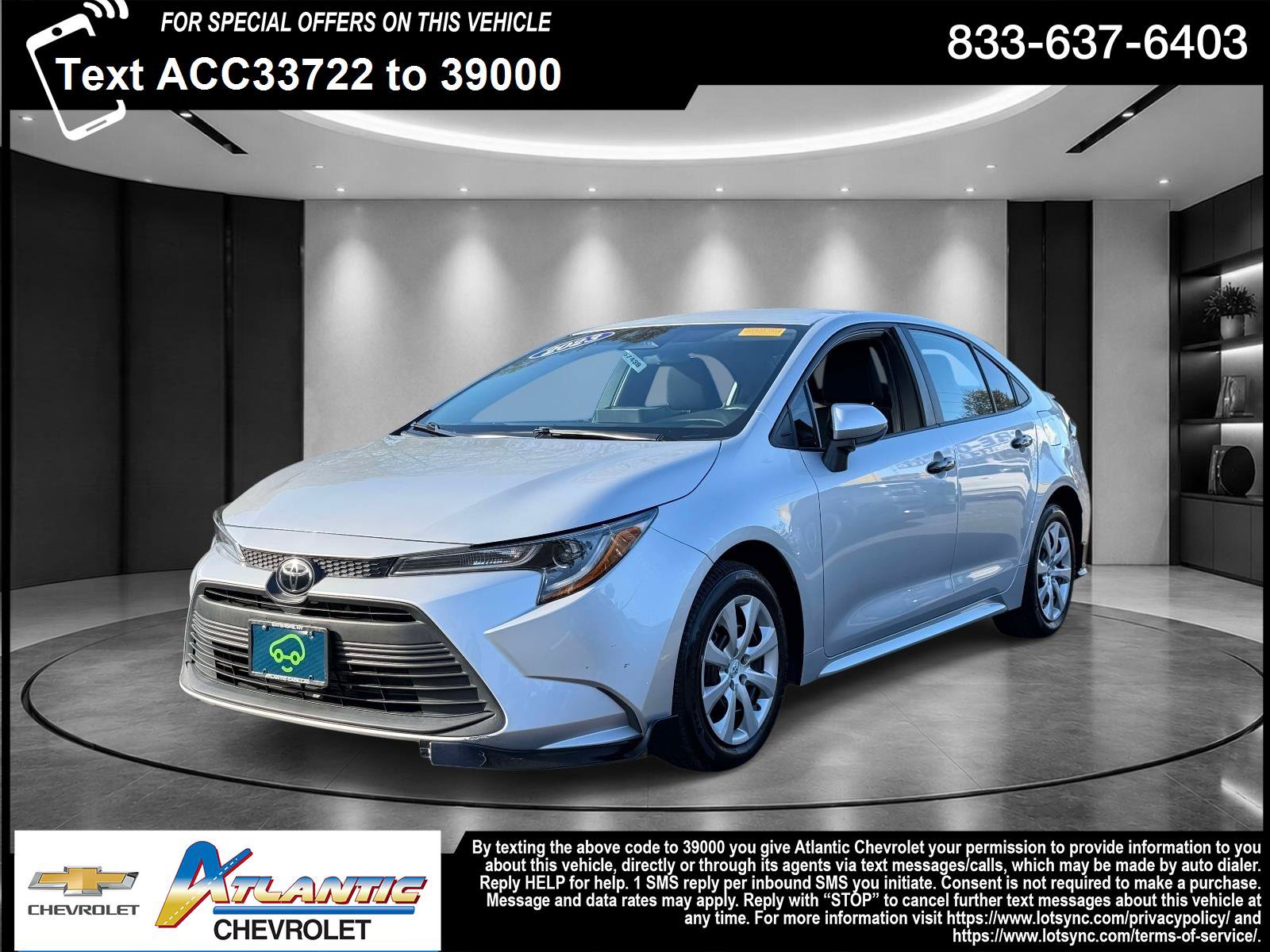Used 2023 Toyota Corolla LE w/ Carpet Mat Package (TMS)