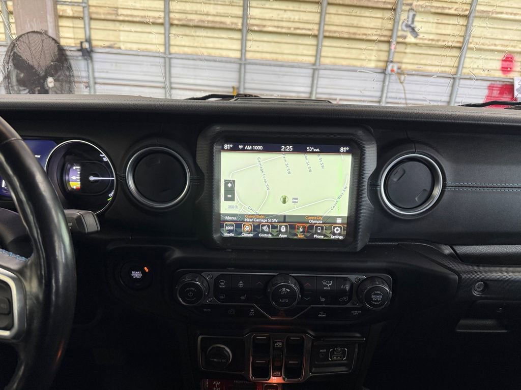 Used 2021 Jeep Wrangler Unlimited Rubicon 4xe w/ Steel Bumper Group image 17