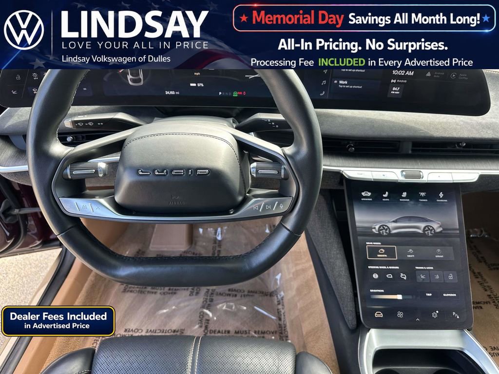 Used 2022 Lucid Air Grand Touring AWD/4WD image 10