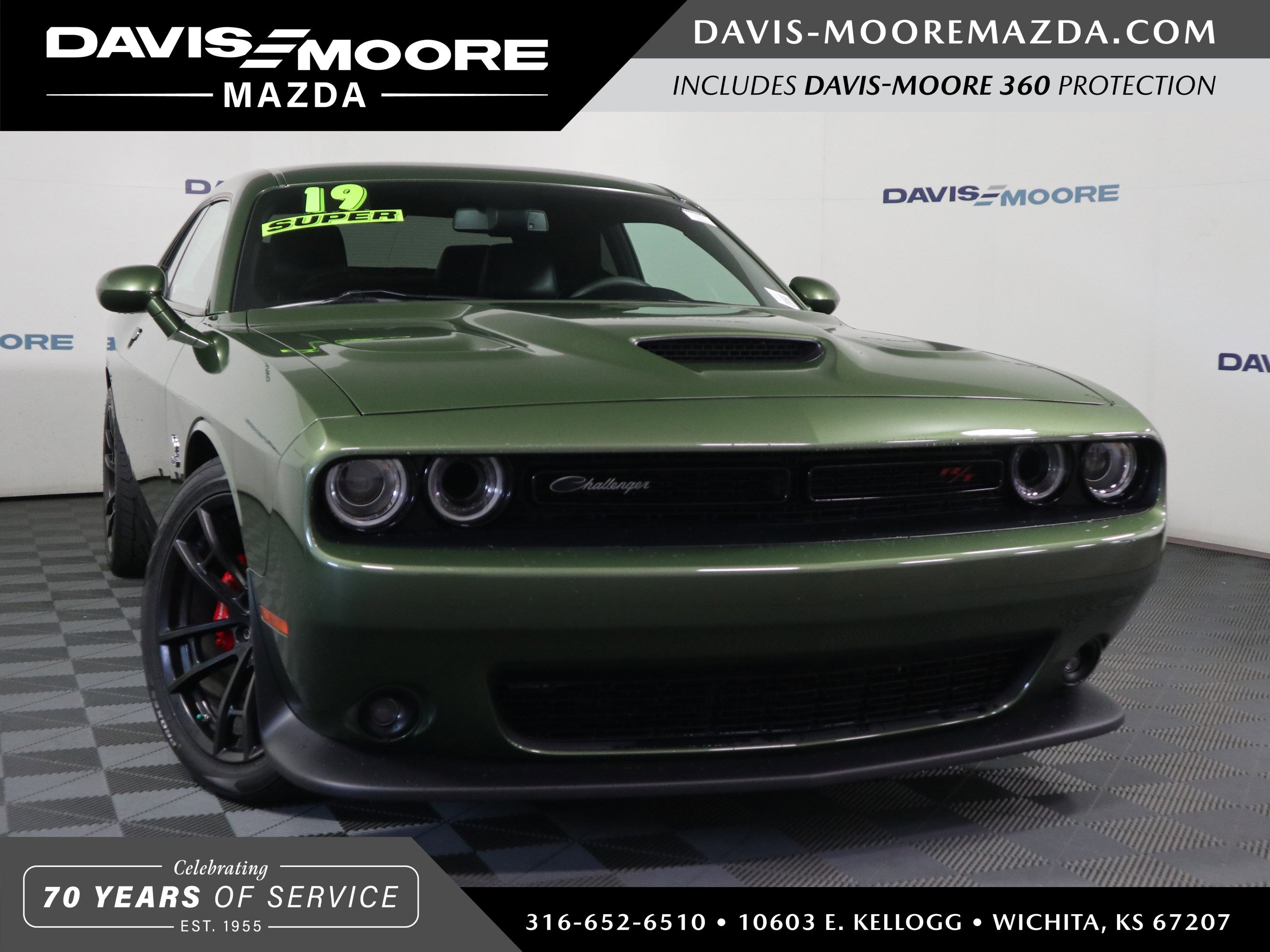 Used 2019 Dodge Challenger R/T Scat Pack w/ 1320 Drag Pack RWD image 1