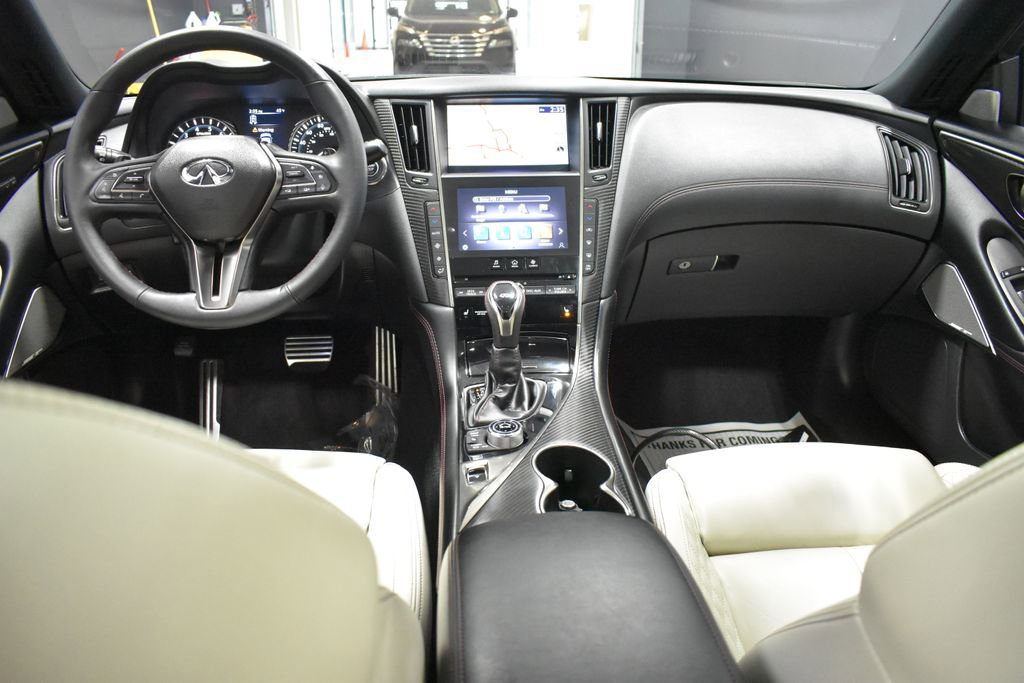 Used 2023 INFINITI Q50 Red Sport 400 w/ Black Opal Edition image 13
