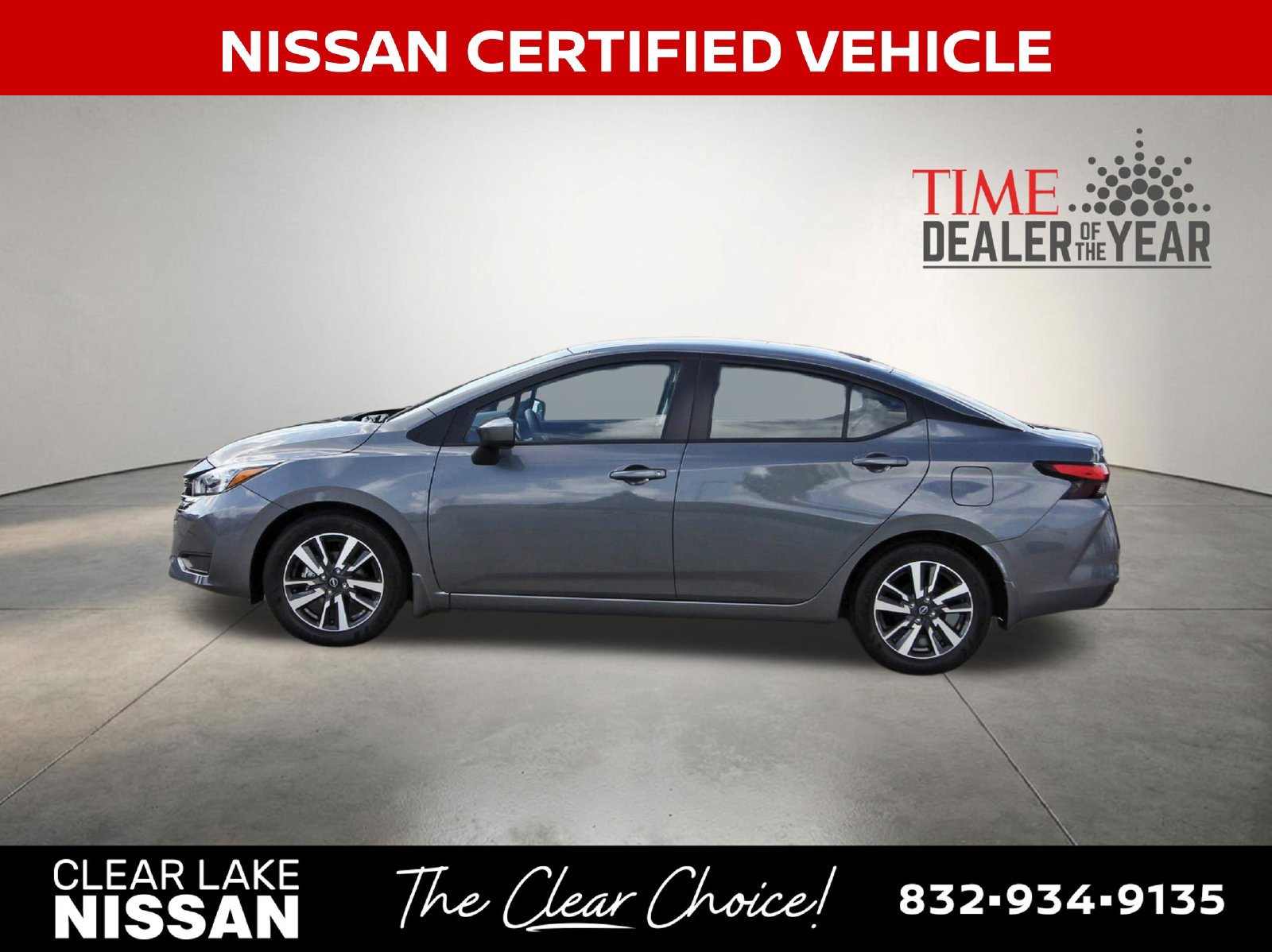 Certified 2025 Nissan Versa SV w/ Trunk Package FWD image 5