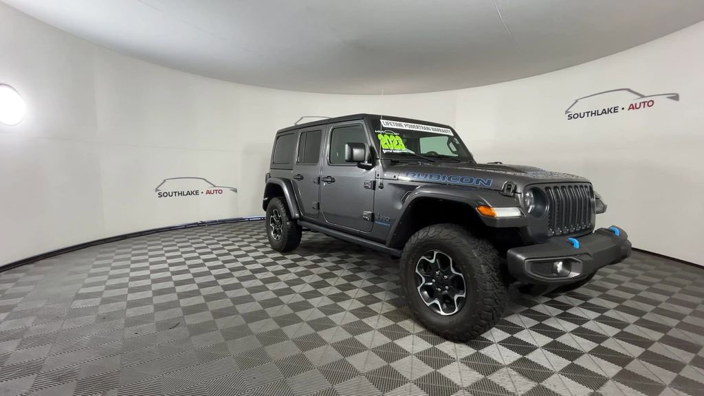 Used 2023 Jeep Wrangler Unlimited Rubicon 4xe AWD/4WD image 2