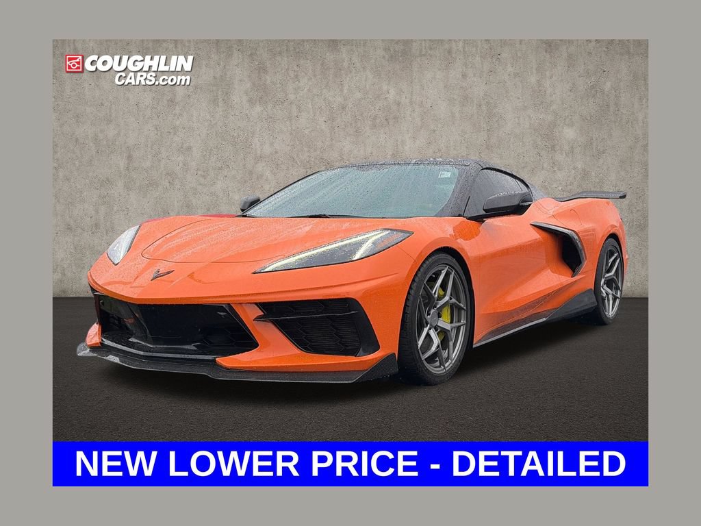 Used 2022 Chevrolet Corvette Stingray Preferred Cpe w/ Z51 Performance Package RWD 360° Tour