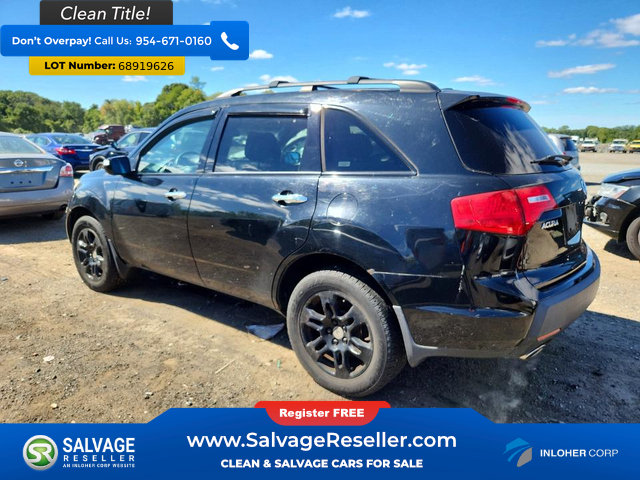Used 2008 Acura MDX w/ Technology Package AWD/4WD image 3