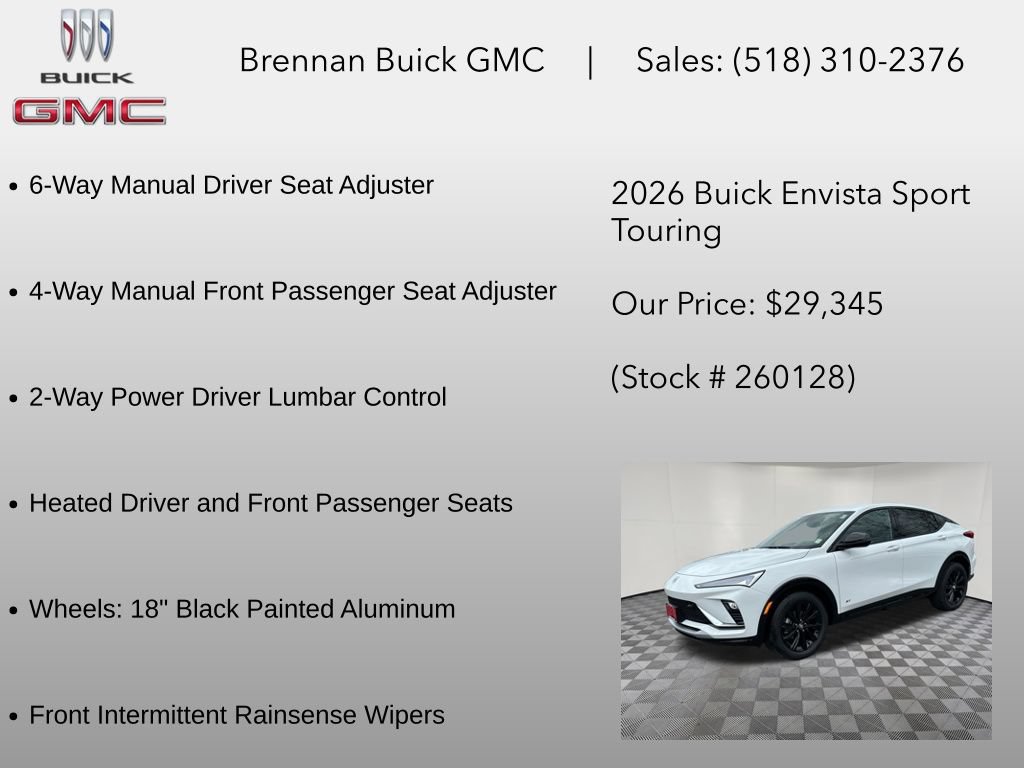 New 2026 Buick Envista Sport Touring w/ Convenience I Package FWD image 24