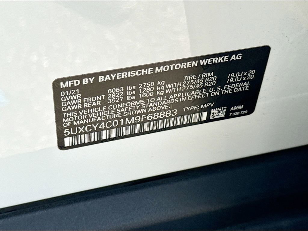 Used 2021 BMW X6 sDrive40i w/ Premium Package image 45