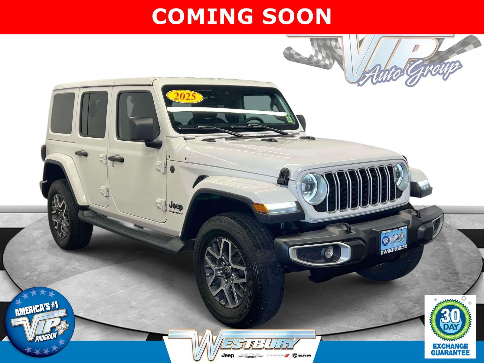 Certified 2025 Jeep Wrangler Unlimited Sahara w/ Safety Group AWD/4WD image 1