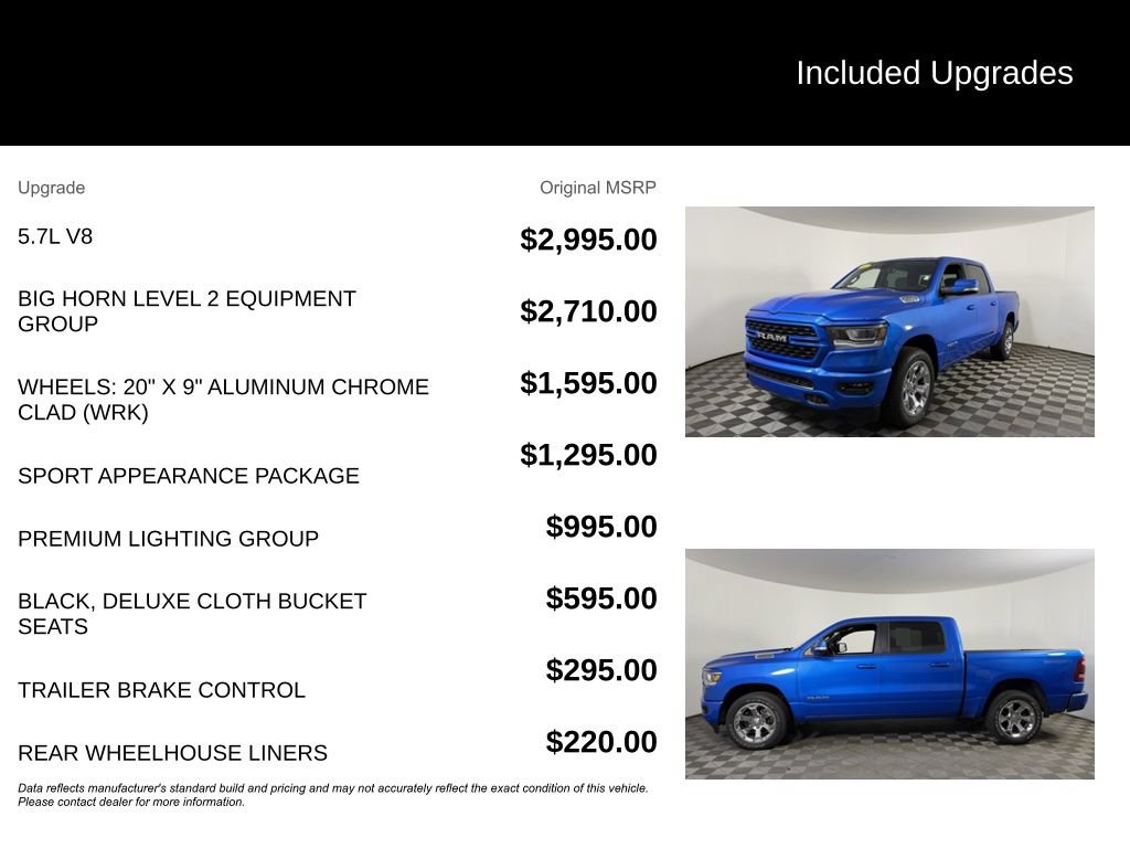Used 2022 RAM 1500 Big Horn AWD/4WD image 6