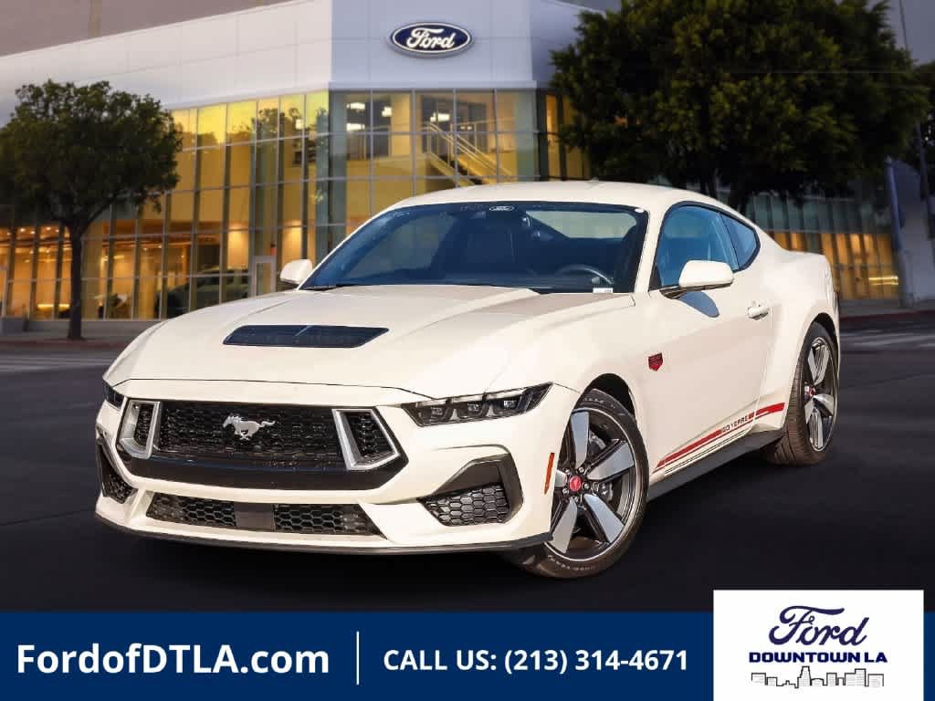 New 2025 Ford Mustang GT Premium w/ 60th Anniversary Package RWD image 1
