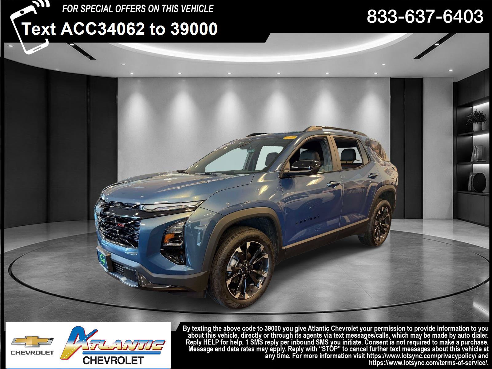 Certified 2026 Chevrolet Equinox RS w/ Safety and Technology Package