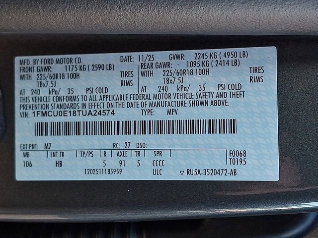 New 2026 Ford Escape SE FWD image 18