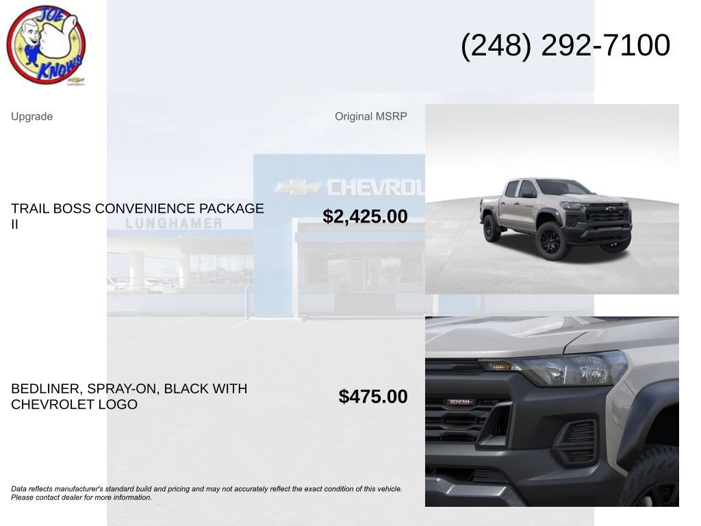 New 2026 Chevrolet Colorado Trail Boss AWD/4WD image 5