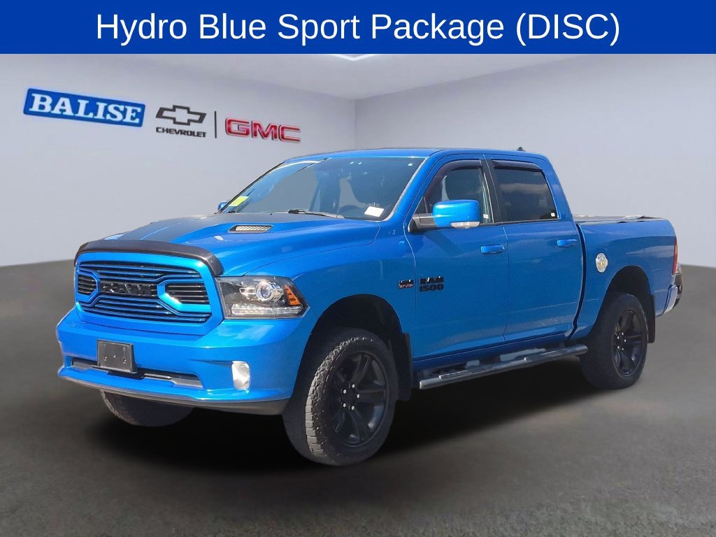 Used 2018 RAM 1500 Sport w/ Hydro Blue Sport Package AWD/4WD image 7