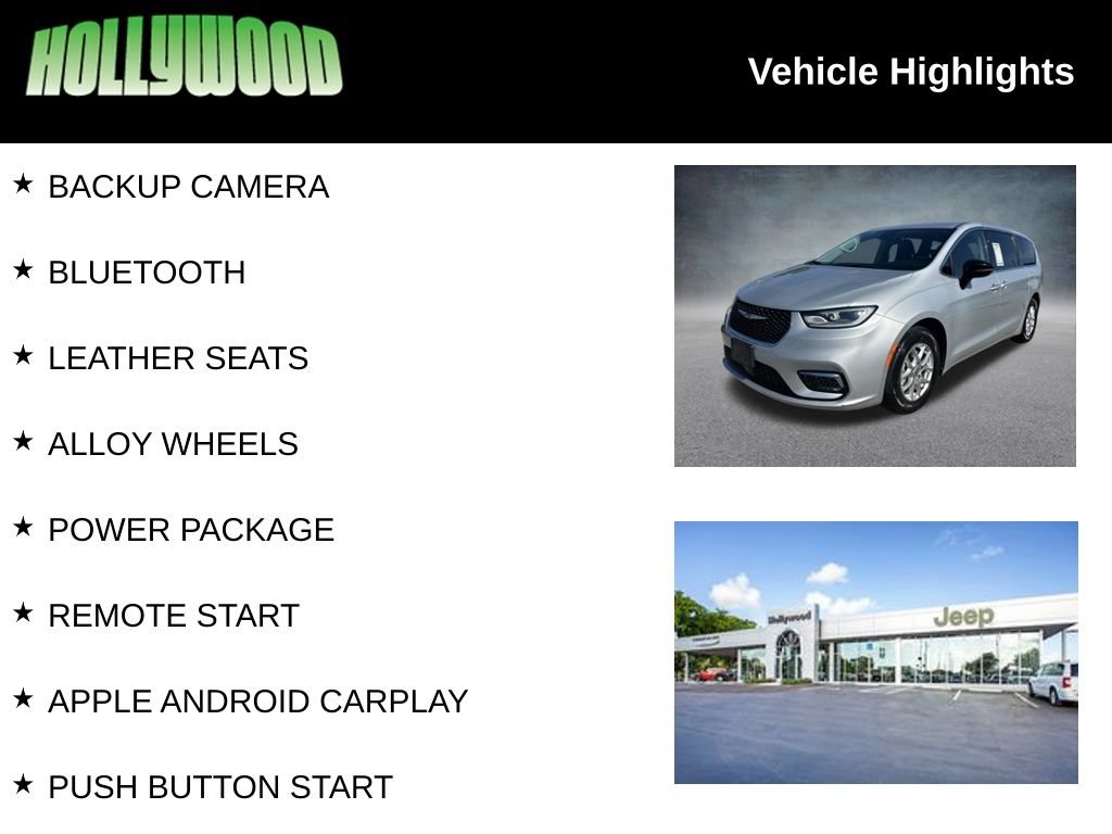 Used 2024 Chrysler Pacifica Touring-L FWD image 3