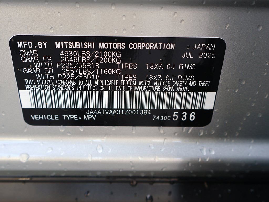 New 2026 Mitsubishi Eclipse Cross LE image 45
