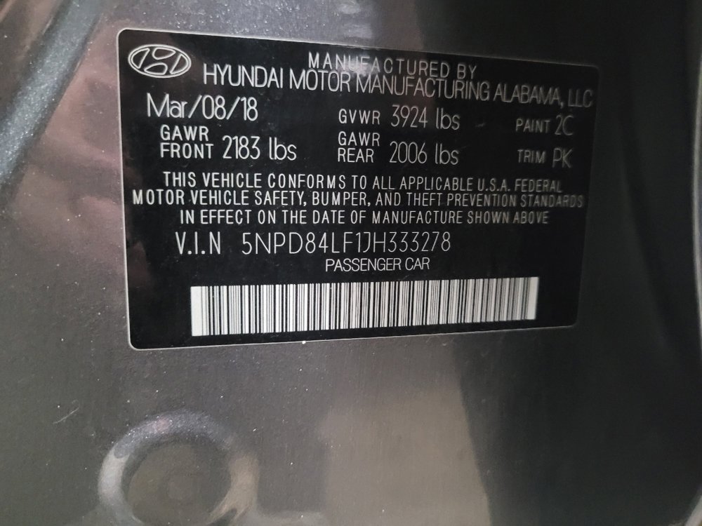 Used 2018 Hyundai Elantra SEL FWD image 33