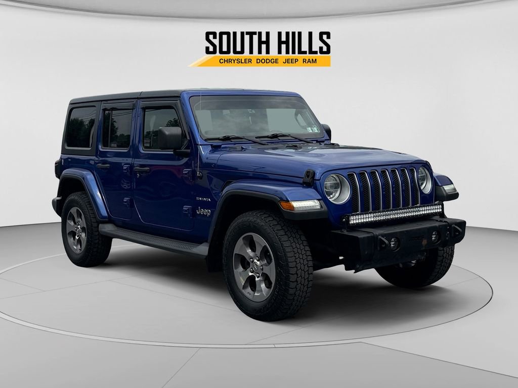 Used 2019 Jeep Wrangler Unlimited Sahara w/ Cold Weather Group AWD/4WD image 7