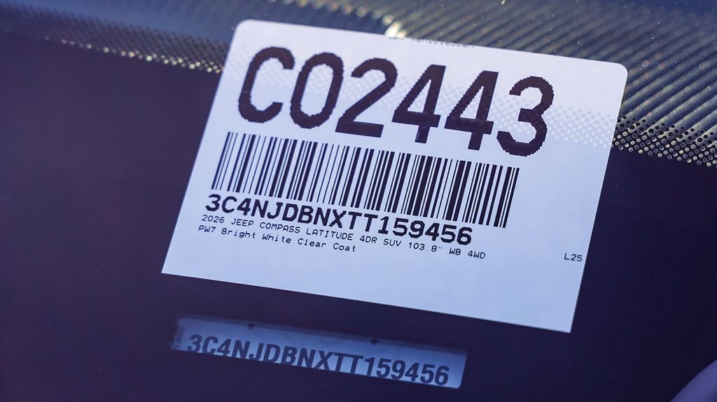 New 2026 Jeep Compass Latitude image 28