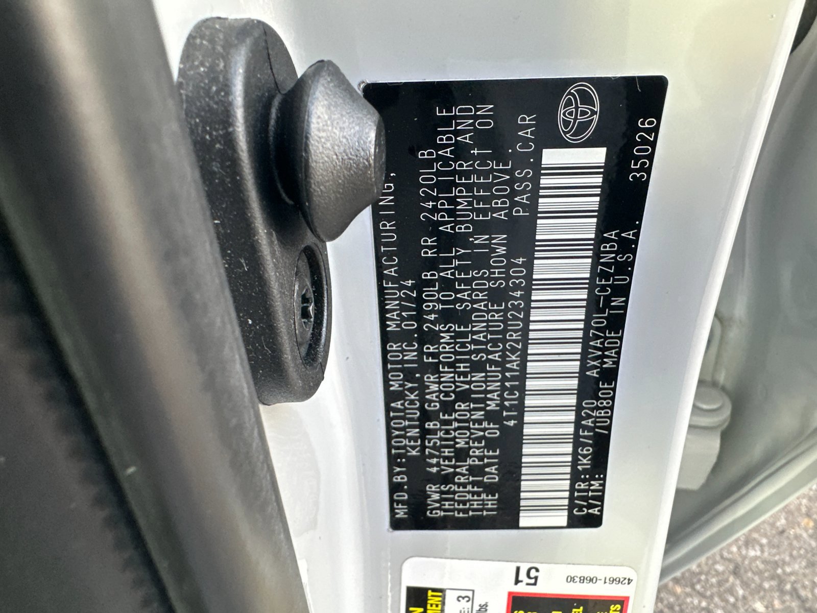 Used 2024 Toyota Camry LE image 26