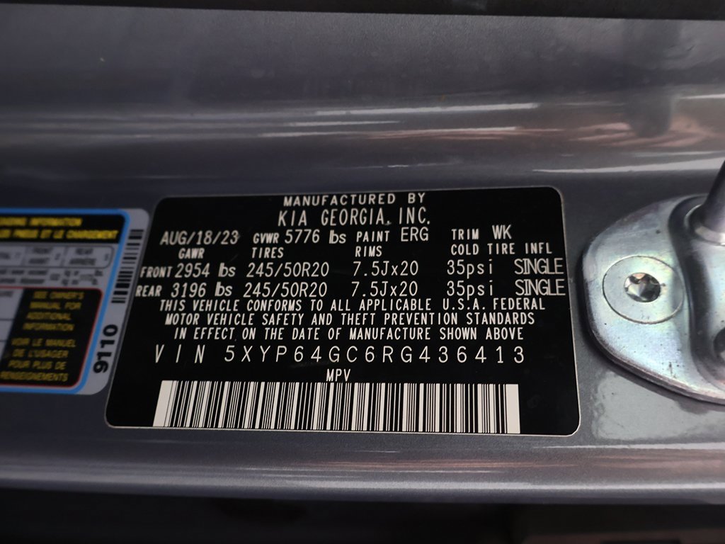 Used 2024 Kia Telluride S w/ S Sunroof Package image 59