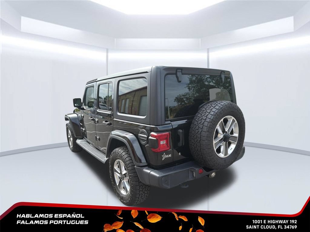 Used 2019 Jeep Wrangler Unlimited Sahara w/ Safety Group AWD/4WD image 4