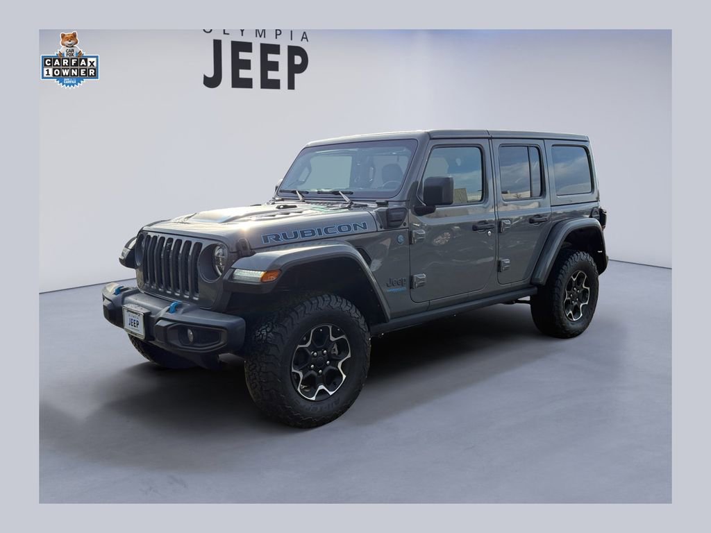 Certified 2021 Jeep Wrangler Unlimited Rubicon 4xe w/ Cold Weather Group