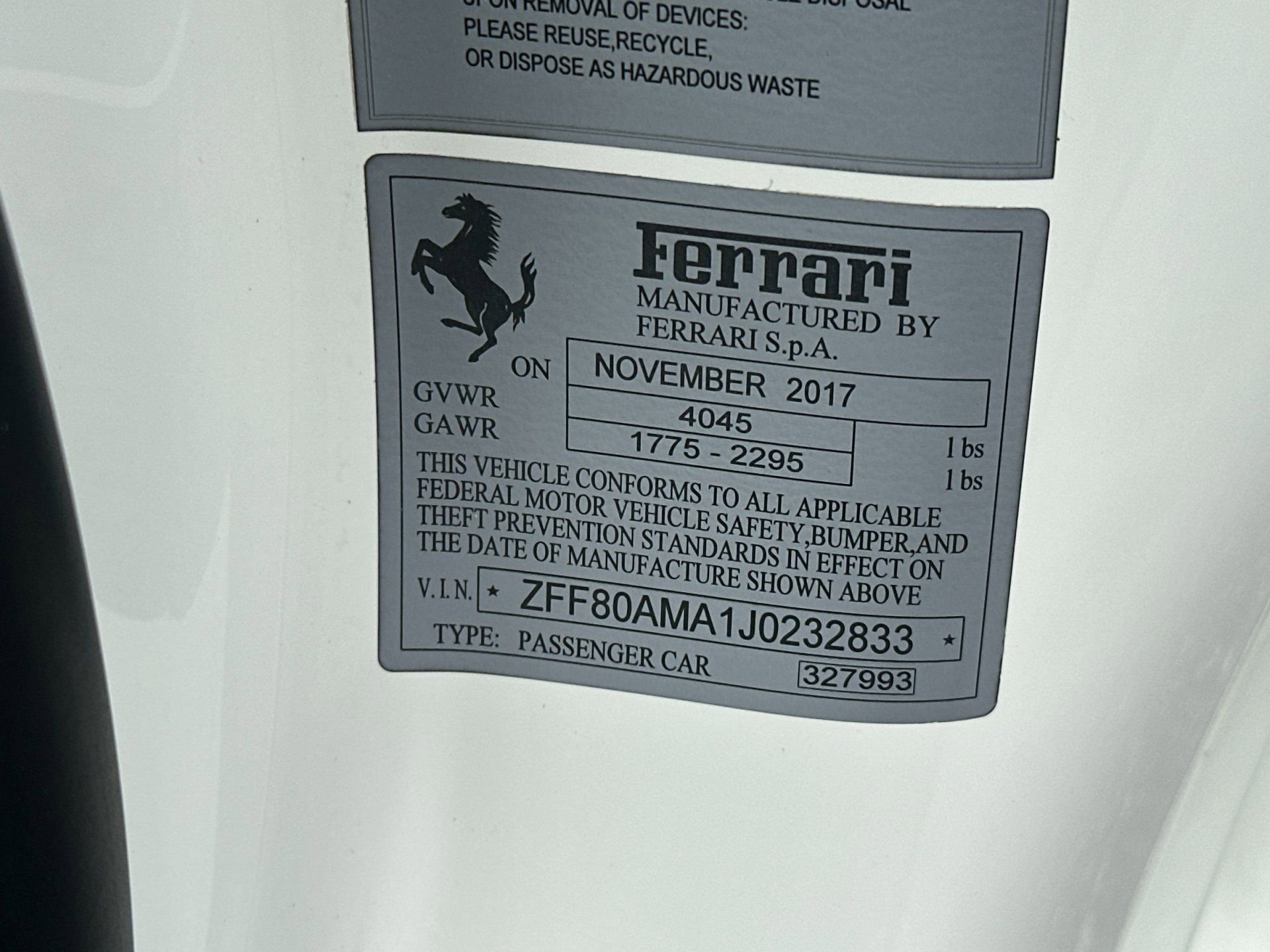 Used 2018 Ferrari 488 Spider RWD image 33