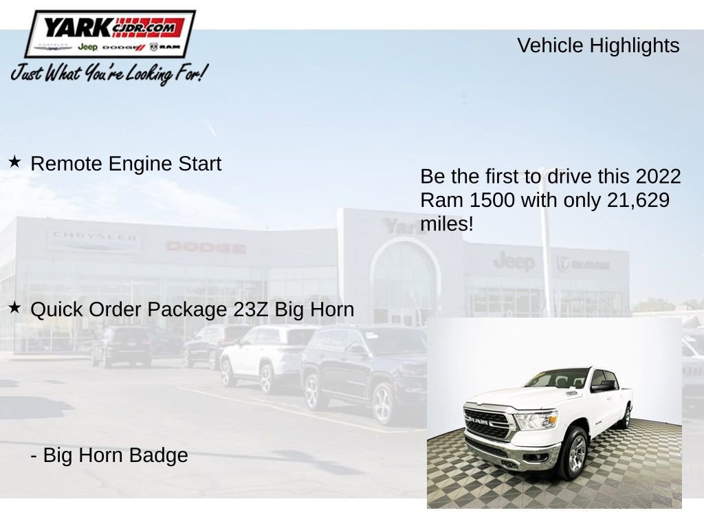 Certified 2022 RAM 1500 Big Horn image 13