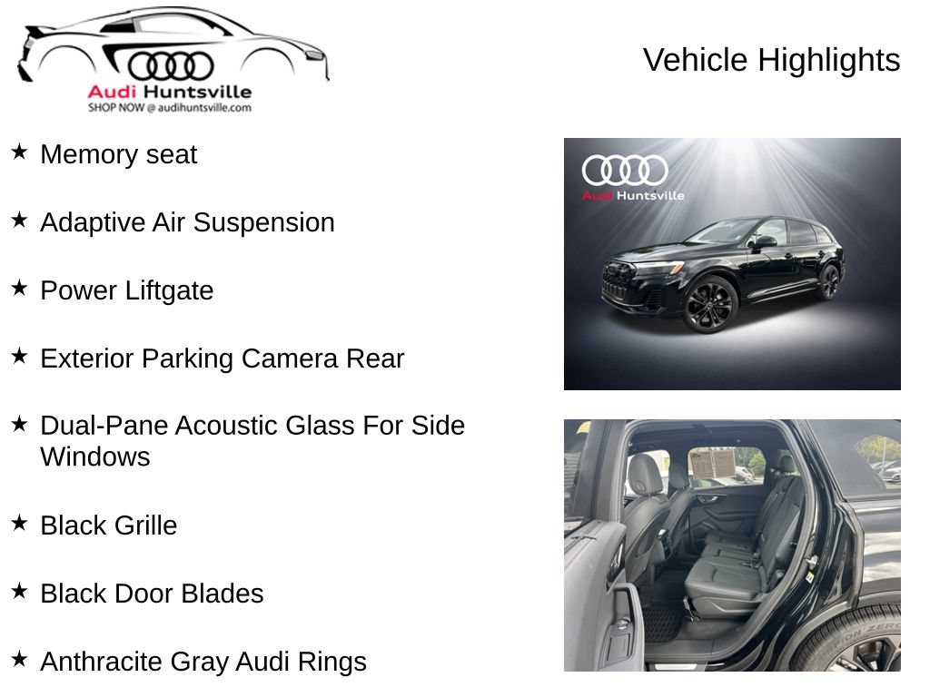 Used 2026 Audi Q7 3.0T Premium Plus w/ Premium Plus Package AWD/4WD image 12
