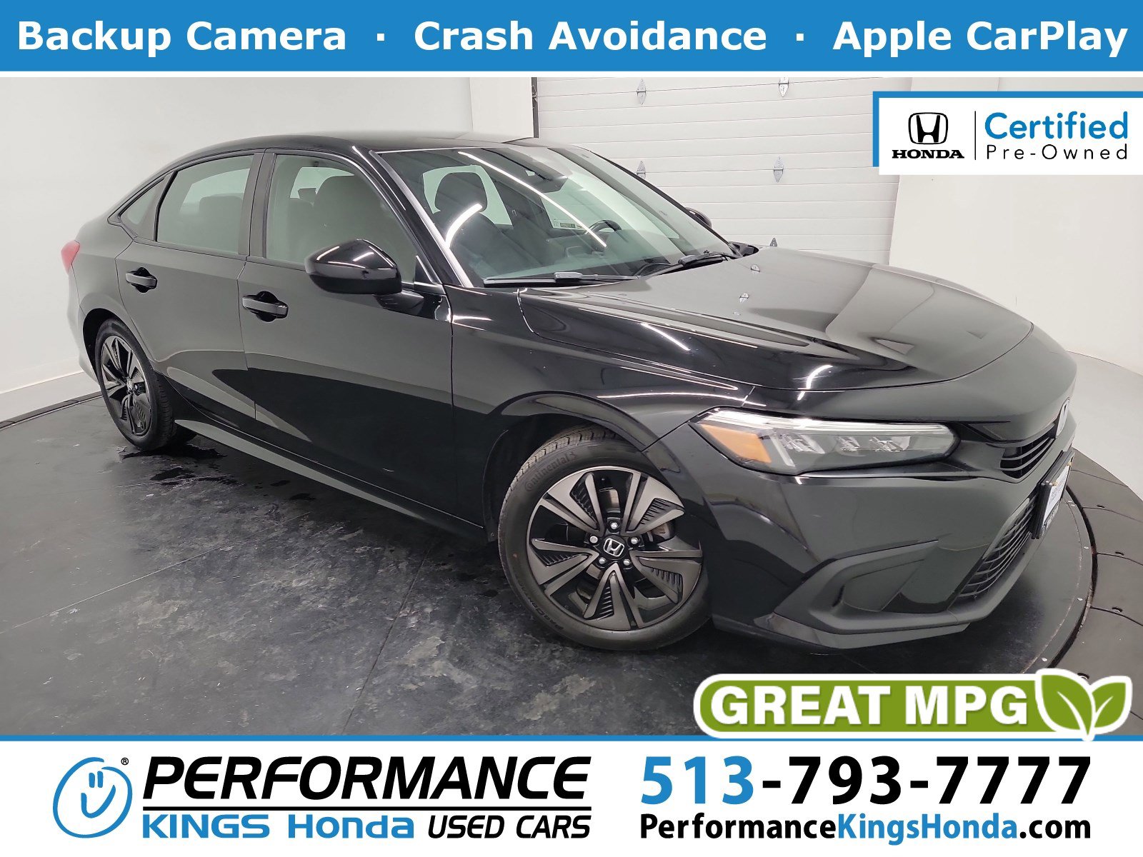 Certified 2022 Honda Civic Sport image 1