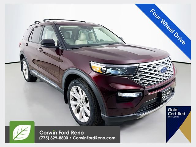 Certified 2022 Ford Explorer Platinum w/ Equipment Group 601A