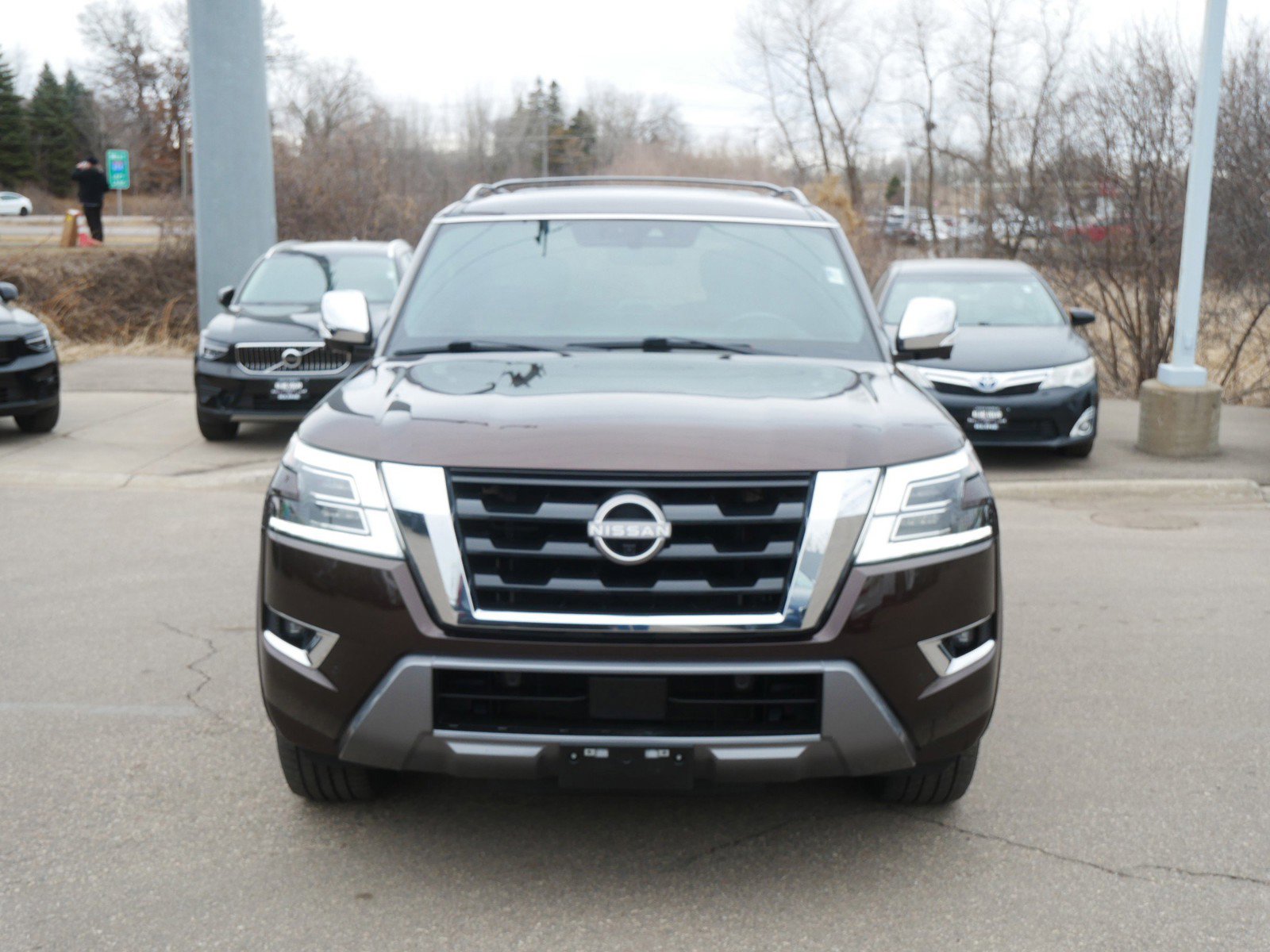 Used 2021 Nissan Armada Platinum w/ Captain's Chairs Package image 2