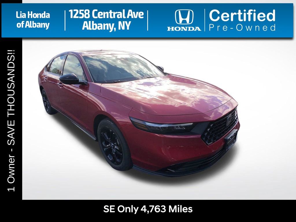 Used 2025 Honda Accord SE image 1
