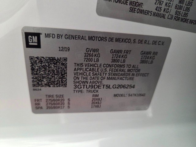 Used 2020 GMC Sierra 1500 SLT AWD/4WD image 93